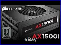 Corsair AX1500i Titanium Digital ATX Power Supply 1500 Watt Fully Modular PSU