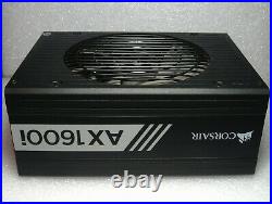 Corsair AX1600i 1600W 80Plus Titanium ATX Modular Power Supply Nice Used Refurb