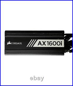 Corsair AX1600i 1600W ATX Power Supply Titanium Modular Digital Series All Black