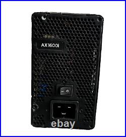 Corsair AX1600i 1600W ATX Power Supply Titanium Modular Digital Series All Black