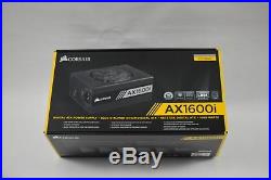 Corsair AX1600i 1600w Titanium Rated Power Supply Used Briefly For Editing