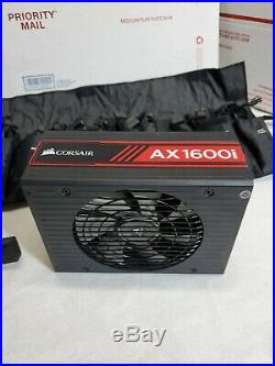 Corsair AX1600i Digital ATX Power Supply 1600 Watt Fully-Modular PSU(NEW NO BOX)