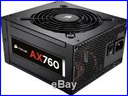 Corsair AX760 Fully Modular 760W Power Supply with White Sleeved Cables