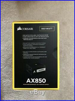 Corsair AX850 (CP-9020151) 850W 80+ Titanium Certified Full-Modular Power Supply