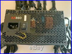 Corsair AX860 Platinum 80+ Fully Modular Power Supply Unit PSU