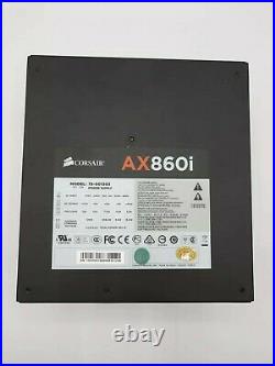 Corsair AX860i 80Plus Platinum 860w Digital ATX Modular Power Supply read descri