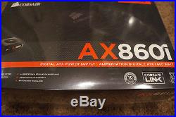Corsair AX860i 860W Power Supply PSU Modular 80 Platinum New AXi Series