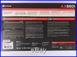 Corsair AX860i PSU Digital 860W 80 PLUS Platinum Full Modular Power Supply