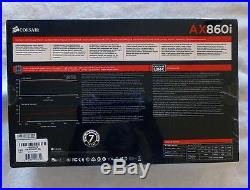 Corsair AX860i Pro Series Digital Power Supply 860W ATX Modular 80+ PLATINUM PSU