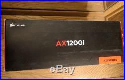 Corsair AXi Series AX1200i Digital 1200W Power Supply withOriginal Box & Extras