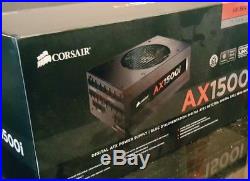 Corsair AXi Series, AX1500i, 1500 Watt PSU, ATX Modular Titanium Power Supply