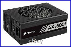 Corsair AXi Series, AX1600i, 1600 Watt, 80+ Titanium Certified, Fully Modular