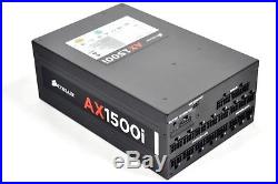 Corsair AXi series AX1500i 1500 watt modulate 80+titanium mining power supply
