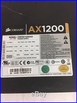 Corsair CMPSU-1200AX 1200W ATX PC Power Supply AX1200