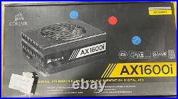 Corsair CP-9020087-NA 1600W Titanium ATX Fully Modular Power Supply Black