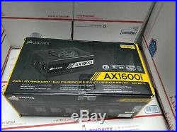 Corsair CP-9020087-NA AX1600i Digital ATX Power Supply -1600W BRAND NEW OPEN BOX