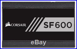 Corsair CP-9020105-EU SF600 600W SFX Black power supply unit 80 Plus Gold ATX