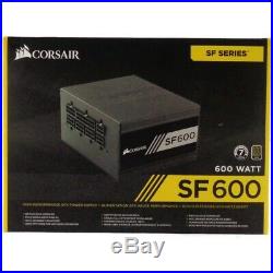 Corsair CP-9020105-NA SF600 600W SFX SATA 80+ Gold ATX Power Supply New