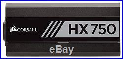 Corsair CP-9020137-NA HX750 750W 80 Plus Platinum High Performance Power Supply