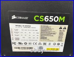 Corsair CS650M Power Supply Unit CP-9020077-NA NOB