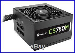 Corsair CS750M 750W Modular PC Gaming PSU Quiet PC Power Supply CP-9020078-UK
