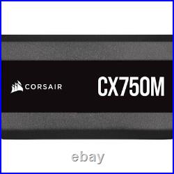 Corsair CX-M Series CX750M 750 Watt 80 PLUS Bronze Semi Modular ATX PSU