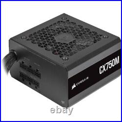 Corsair CX-M Series CX750M 750 Watt 80 PLUS Bronze Semi Modular ATX PSU