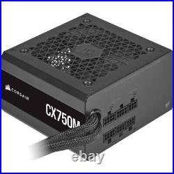 Corsair CX-M Series CX750M 750 Watt 80 PLUS Bronze Semi Modular ATX PSU