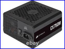 Corsair CX M Series CX750M 750W 80Plus Bronze Modular EPS12V PSU CP9020222NA