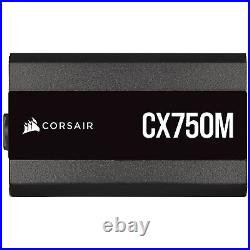 Corsair CX-M Series, CX750M, Modular Power Supply, 80 Plus Bronze
