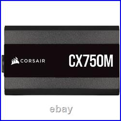 Corsair CX-M Series CX750M Modular Power Supply 80 Plus Bronze Black