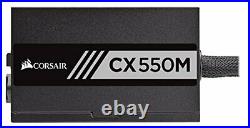 Corsair CX Series 550 Watt 80 Plus Bronze Certified Modular Power Supply