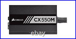 Corsair CX Series 550 Watt 80 Plus Bronze Certified Modular Power Supply OB