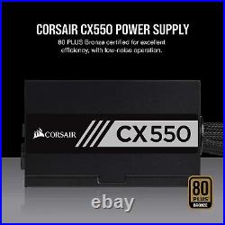 Corsair CX Series 550 Watt 80 Plus Bronze Non-Modular Power Supply