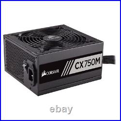 Corsair CX Series 750 Watt 80+ Bronze Certified Modular Power Supply 750 Watts