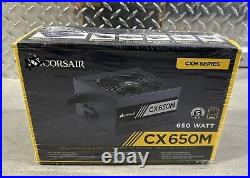 Corsair CX Series CX650M 650W 80+ Bronze Semi-Modular Power Supply NEW Sealed