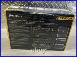 Corsair CX Series CX650M 650W 80+ Bronze Semi-Modular Power Supply NEW Sealed