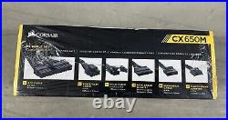 Corsair CX Series CX650M 650W 80+ Bronze Semi-Modular Power Supply NEW Sealed