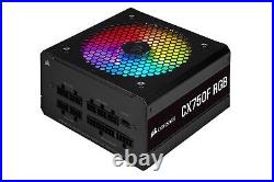 Corsair CX750F RGB, 750 Watt, 80 PLUS Bronze, Fully Modular RGB Power Supply