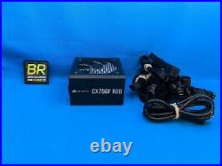 Corsair CX750F RGB, 750 Watt, 80 PLUS Bronze, Fully Modular RGB Power Supply