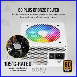 Corsair CX750F RGB 750 Watt 80 PLUS Bronze Fully Modular RGB Power Supply