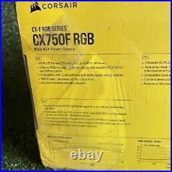 Corsair CX750F RGB 750W 80 Plus Bronze Certified Fully Modular