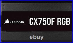 Corsair CX750F RGB 80 PLUS Bronze Fully Modular ATX Power Supply 750With