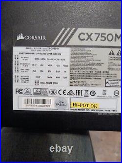Corsair CX750M 750Watts Power Supply Model 75-002019 P/N CP-9020061 Tested