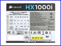 Corsair Certified HXi Series HX1000i 1000W High Performance 80Plus Platinum Full
