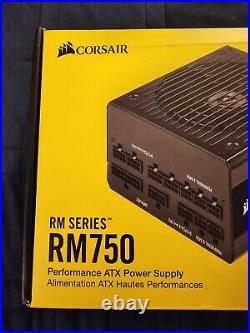 Corsair FIRE! NIB! RM750 80 Plus Gold Performance ATX Power Supply. R2S