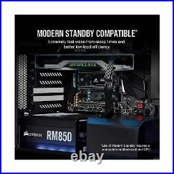 Corsair Fully Modular Power Supply Microsoft Modern 850W 80 Plus Gold RM850 New