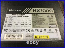 Corsair HX-1000 1000W 80 Plus Platinum Mod Power Supply CP-9020139-NA