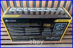 Corsair HX-1000 1000W 80 Plus Platinum Mod Power Supply CP-9020139-NA NEW SEALED