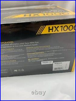 Corsair HX-1000 1000W 80 Plus Platinum Mod Power Supply CP-9020139-NANew